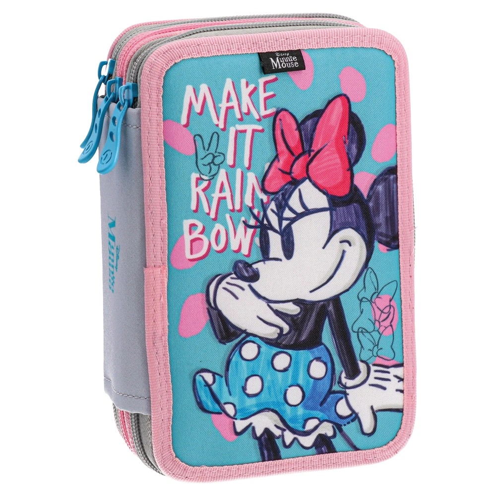 TRIPLE DECKER PERNICA PUNA MINNIE MOUSE 3 ZIPA MAKE IT RAINBOWS 318449